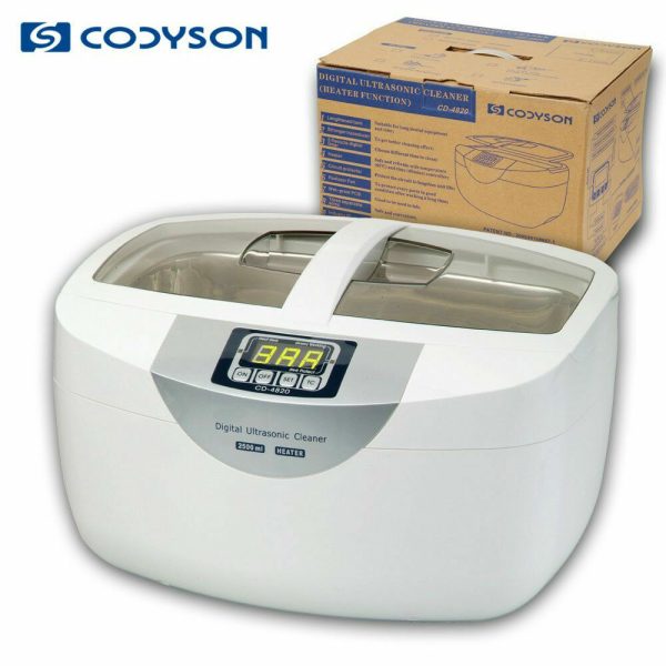 VASCHETTA ULTRASUONI PULITORE LAVATRICE 2500 170W CD 4820 ELETTRONICA OFFICINA - immagine 2
